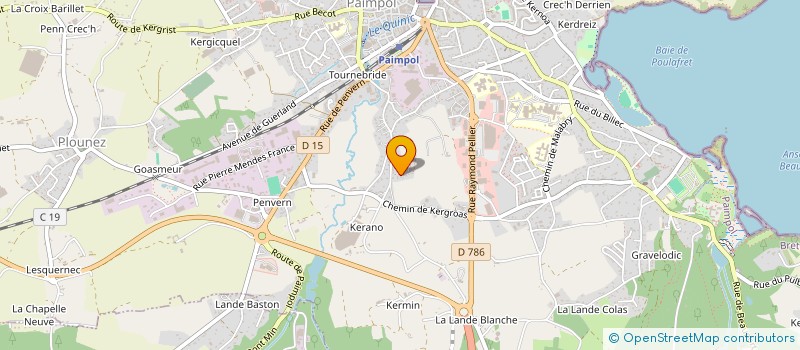 localisation de l'entreprise PAIMPOLDIS à PAIMPOL