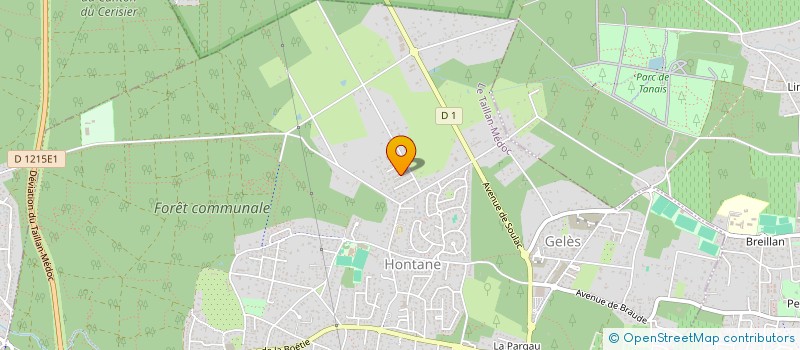 localisation de l'entreprise PAIN 2 SUCRE  MERIGNAC