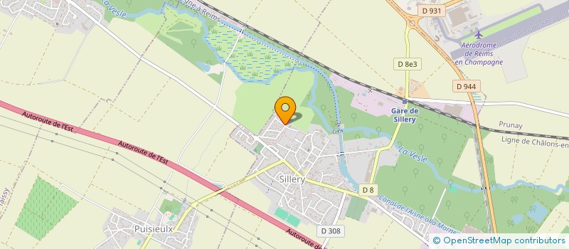 localisation de l'entreprise PAIN AND CO  WITRY-LES-REIMS