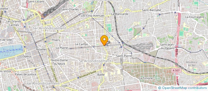 localisation de l'entreprise PAIN AU LAIT DORE à MARSEILLE
