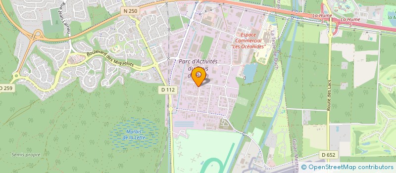 localisation de l'entreprise PAIN BASSIN à LA TESTE-DE-BUCH