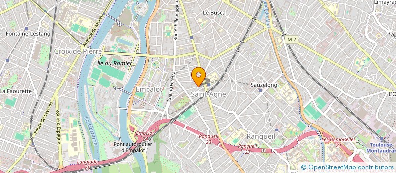 localisation de l'entreprise PAIN BENIT  TOULOUSE