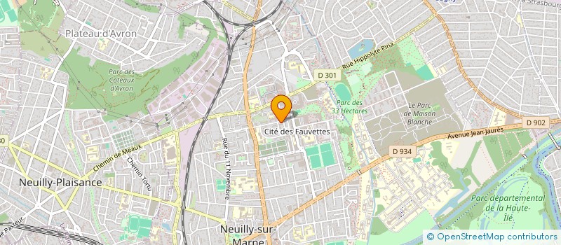 localisation de l'entreprise PAIN CHAUD DE NEUILLY à NEUILLY-SUR-MARNE