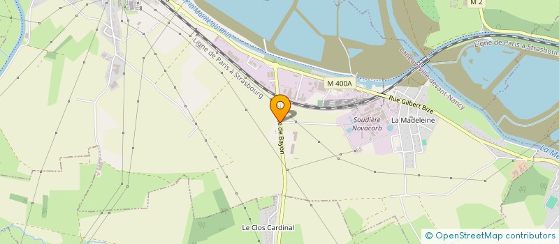 localisation de l'entreprise PAIN CONTRE LA FAIM MEURTHE ET MOSELLE à LANEUVEVILLE-DEVANT-NANCY