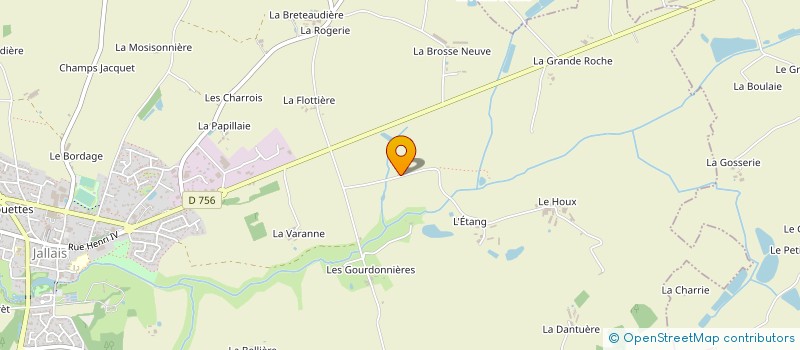 localisation de l'entreprise PAIN D'EPICES à BEAUPREAU-EN-MAUGES