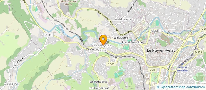 localisation de l'entreprise PAIN D'EPICES ET RICOCHETS  ESPALY-SAINT-MARCEL