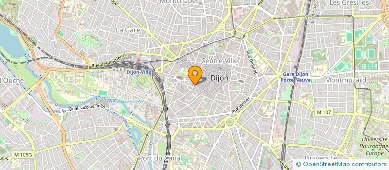 localisation de l'entreprise PAIN D'EPICES MULOT ET PETITJEAN à DIJON