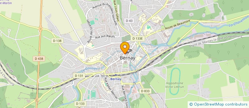 localisation de l'entreprise PAIN DE SUCRE & CO à BERNAY
