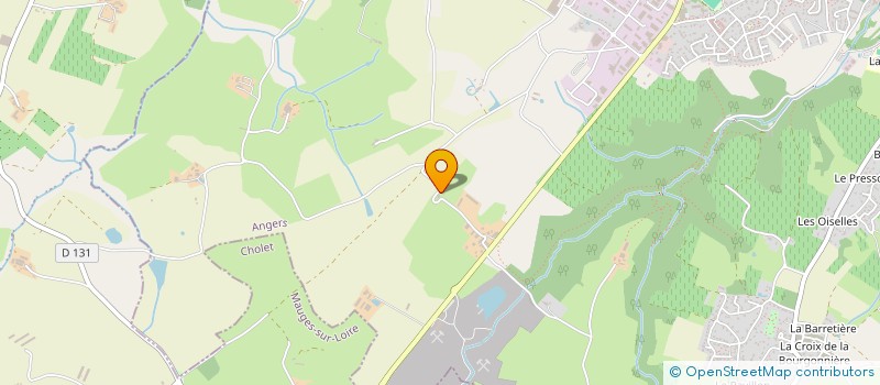 localisation de l'entreprise PAIN DES PISTES  CHALONNES-SUR-LOIRE