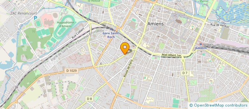 localisation de l'entreprise PAIN DORE à AMIENS