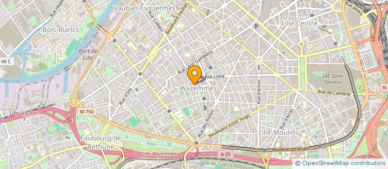 localisation de l'entreprise PAIN DU NORD à LILLE