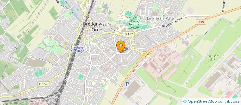 localisation de l'entreprise PAIN ET FRIANDISES à BRETIGNY-SUR-ORGE