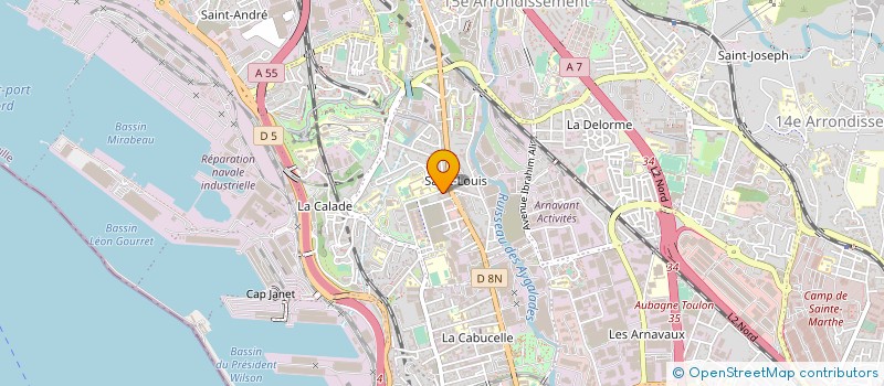 localisation de l'entreprise PAIN ET PARTAGE à MARSEILLE