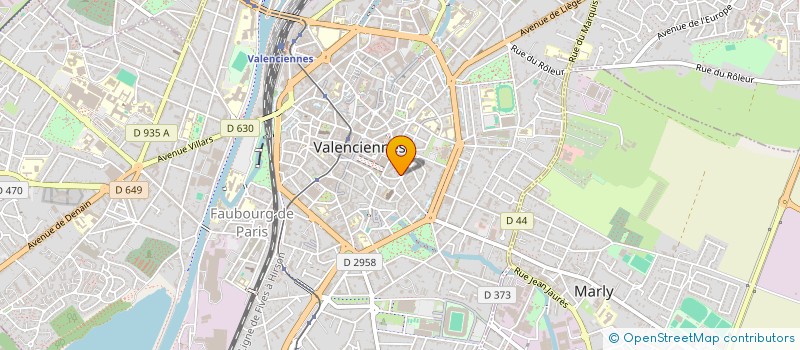 localisation de l'entreprise PAIN ET SAVEURS à VALENCIENNES