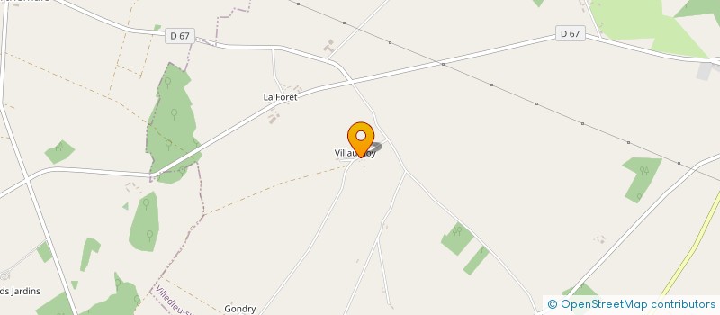 localisation de l'entreprise PAIN FREDERIC à VILLEDIEU-SUR-INDRE