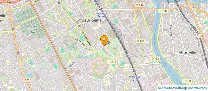 localisation de l'entreprise PAIN & JOIE  IVRY-SUR-SEINE