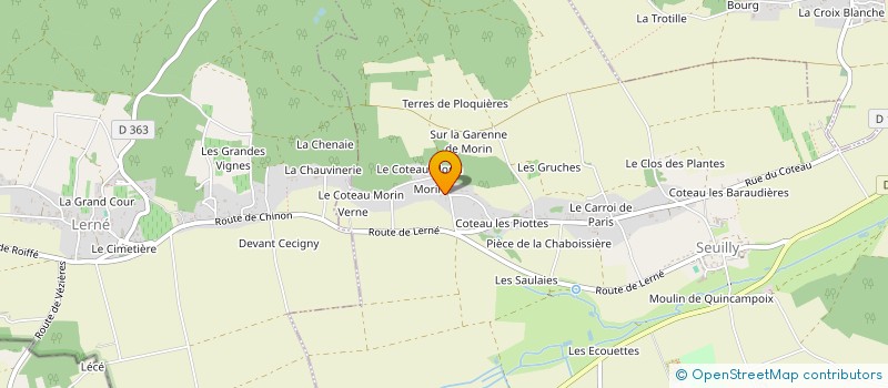 localisation de l'entreprise PAIN PAIN PAIN PAAIIN  SEUILLY