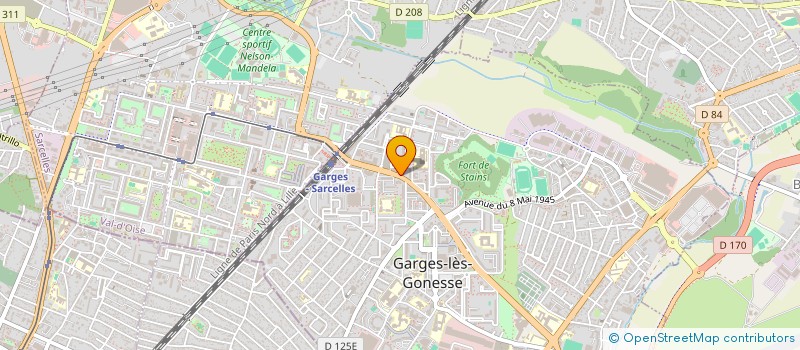 localisation de l'entreprise PAIN VIENNOISERIE DU MARCHE à GARGES-LES-GONESSE
