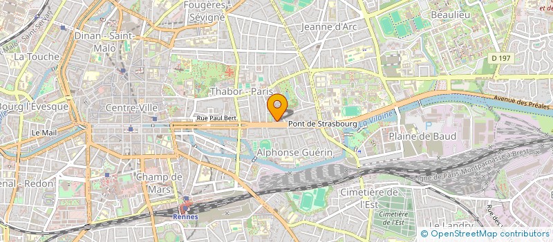 localisation de l'entreprise PAINAUD FINANCES : RESEAU MAISONS LE MASSON à RENNES