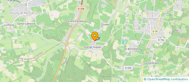 localisation de l'entreprise PAINE CAPITAL  POMMIERS