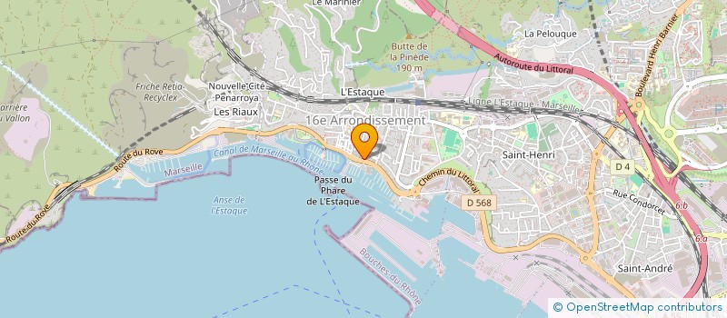 localisation de l'entreprise PAINEAU-BARSOUMIAN à MARSEILLE