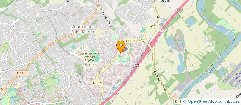 localisation de l'entreprise PAINJAMIN  MONTBONNOT-SAINT-MARTIN