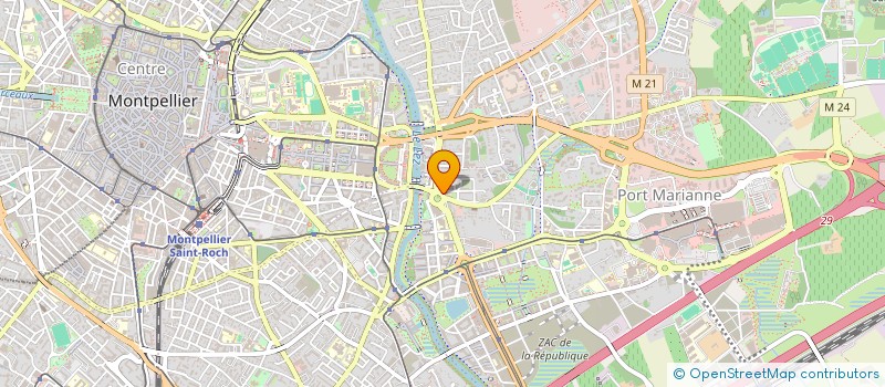 localisation de l'entreprise PAINS & CO à MONTPELLIER