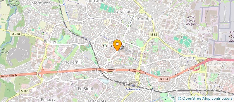 localisation de l'entreprise PAINS DE GAULLE  MONDOUZIL