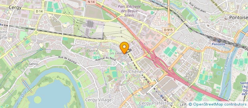 localisation de l'entreprise PAINS DE SOUF à CERGY