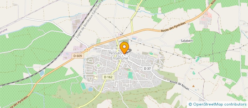 localisation de l'entreprise PAINS DE TRADITIONS FRANCAISES  NISSAN-LEZ-ENSERUNE