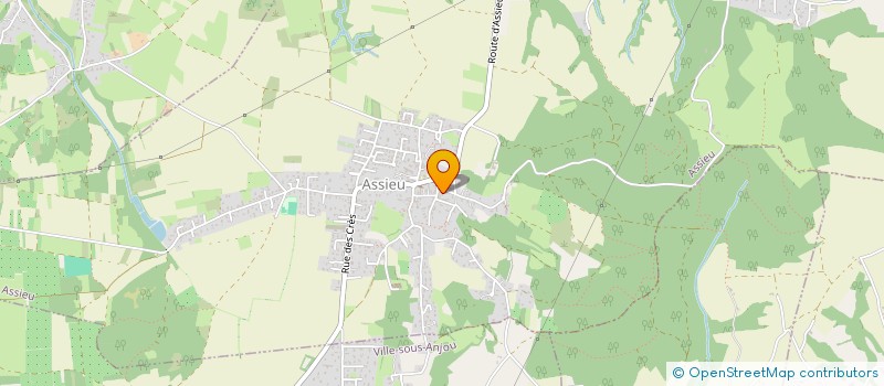 localisation de l'entreprise PAINS DORES  ASSIEU