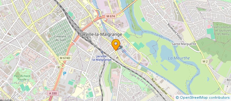 localisation de l'entreprise PAINS ET DELICES JARVILLOIS à JARVILLE-LA-MALGRANGE