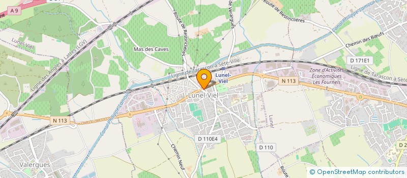localisation de l'entreprise PAINS ET TRADITIONS à LUNEL-VIEL