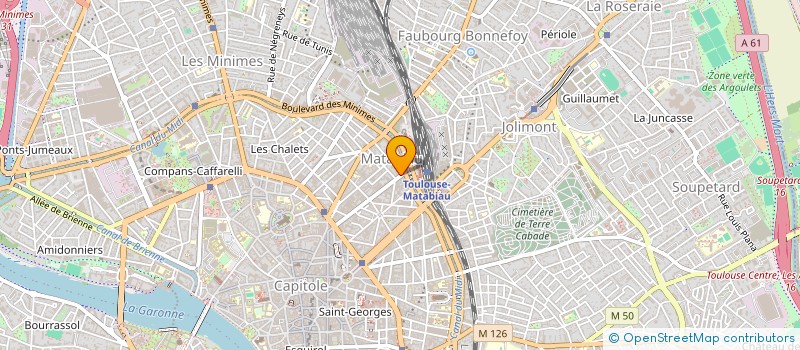 localisation de l'entreprise PAINS NANS à TOULOUSE