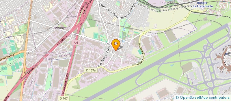 localisation de l'entreprise PAINS, PAPILLES & TRADITIONS  WISSOUS