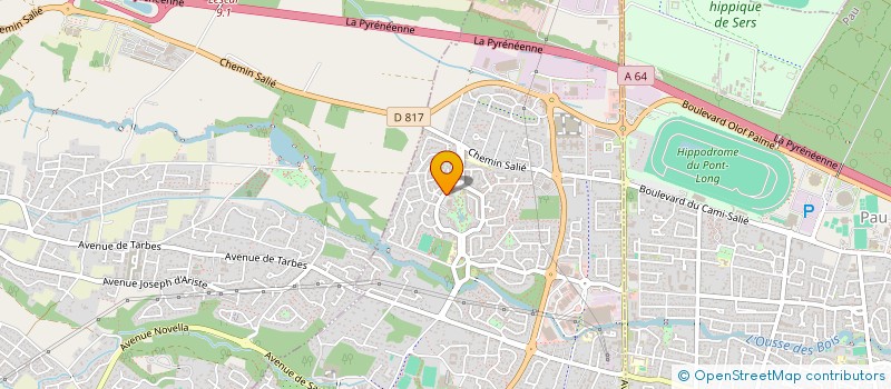 localisation de l'entreprise PAINS PERLIC à LONS