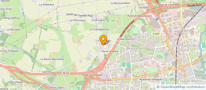 localisation de l'entreprise PAINT BALL DISCOUNT à RENNES
