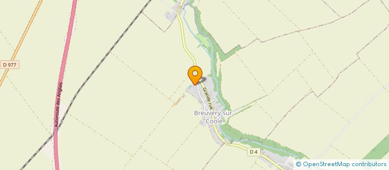 localisation de l'entreprise PAINT POL  BREUVERY-SUR-COOLE