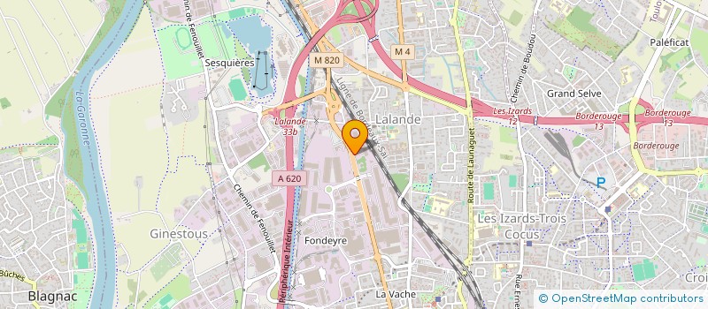 localisation de l'entreprise PAINT SERVICES à TOULOUSE