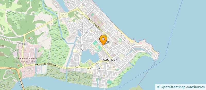 localisation de l'entreprise PAINTBALL AMAZON à KOUROU
