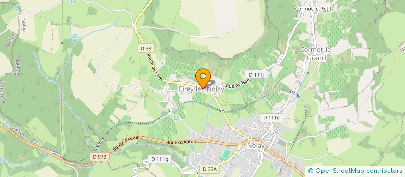 localisation de l'entreprise PAINTBALL-CLUB NOLAYTOIS  NOLAY