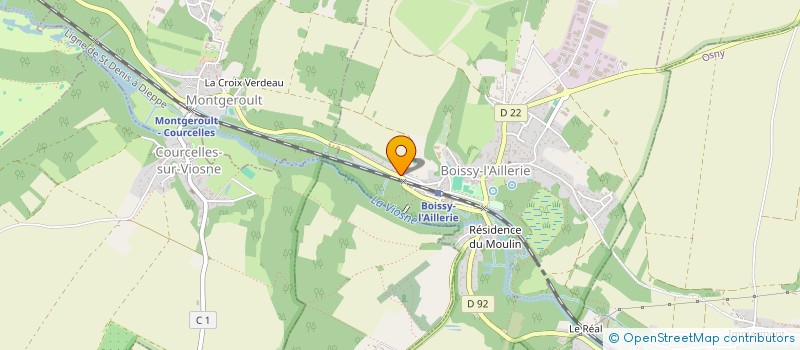 localisation de l'entreprise PAINTBALL DEVELOPPEMENT COMPETITION  BOISSY-L'AILLERIE