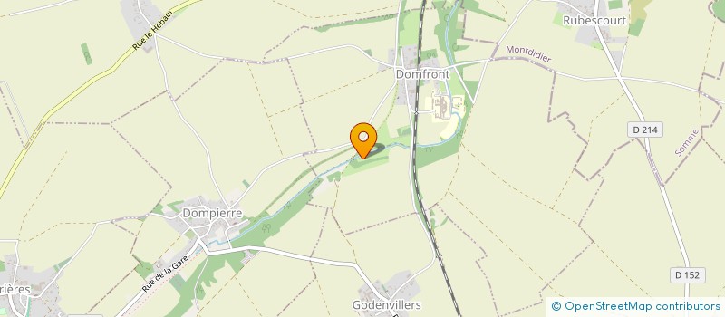 localisation de l'entreprise PAINTBALL GENERATION PICARD  DOMFRONT