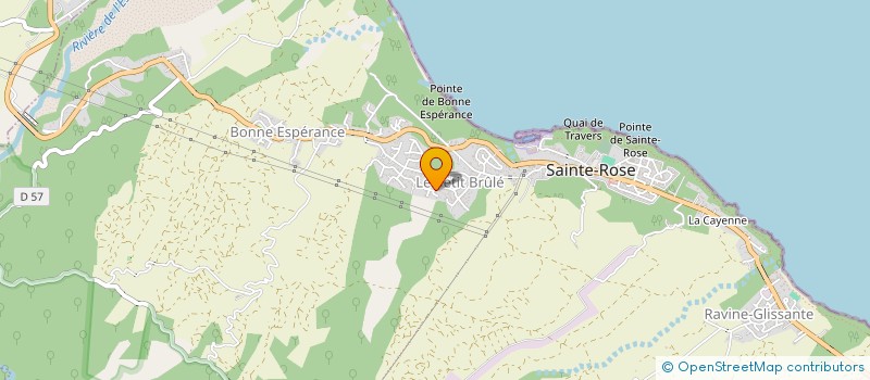 localisation de l'entreprise PAINTBALL VOLCANO  SAINTE-ROSE