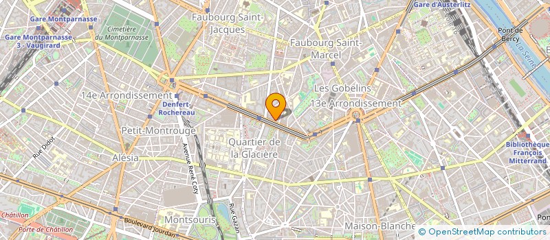 localisation de l'entreprise PAINVIE  PARIS