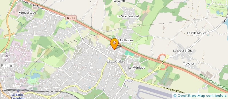 localisation de l'entreprise PAIRIN à LA BAULE-ESCOUBLAC