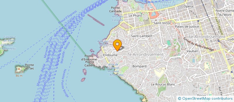 localisation de l'entreprise PAIROAR à MARSEILLE