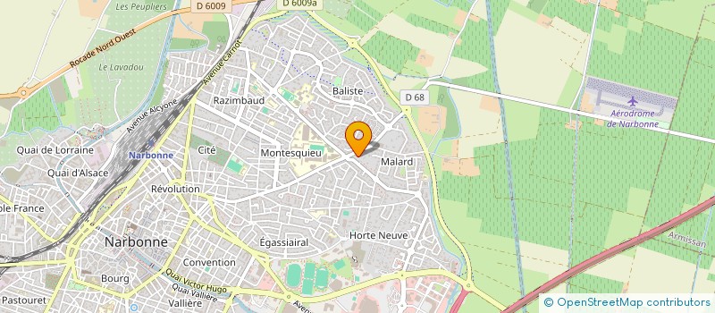 localisation de l'entreprise PAIROU à NARBONNE
