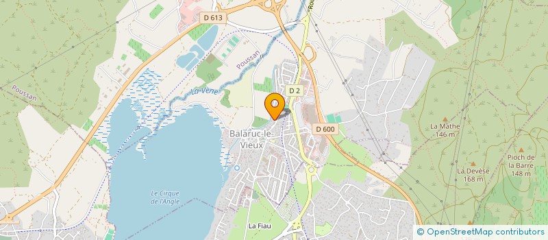 localisation de l'entreprise PAIROU  BALARUC-LE-VIEUX