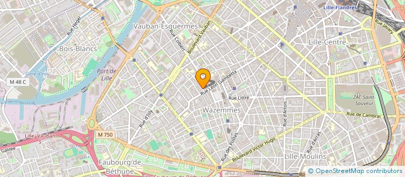 localisation de l'entreprise PAIRRAINAGE  LILLE